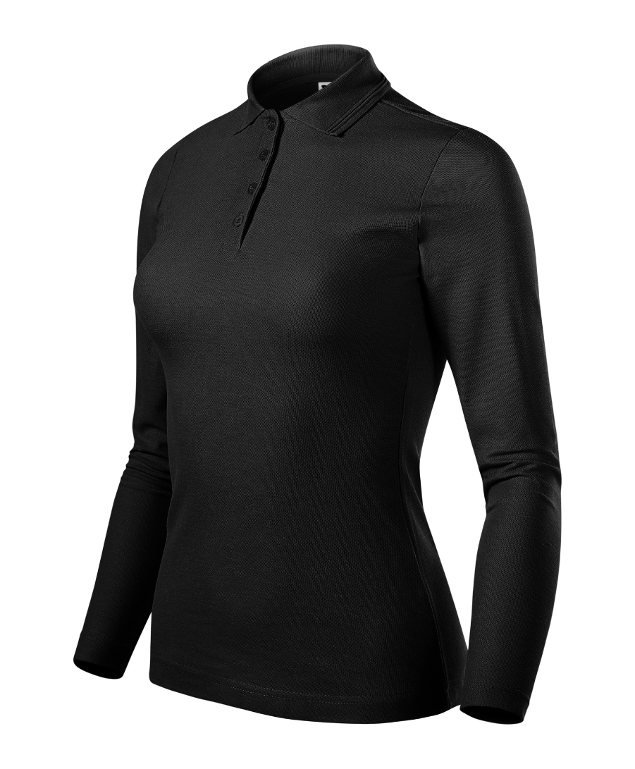 Рубашка поло женская "Pique Polo LS" 231