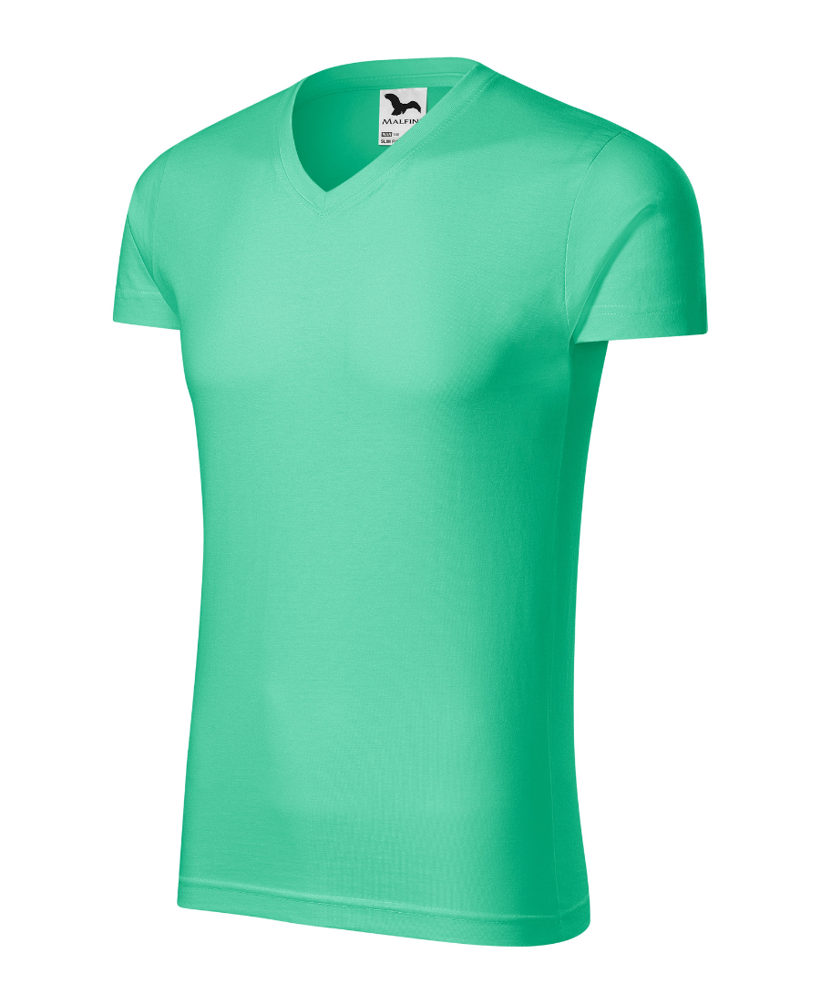 T-krekls vīriešiem „Slim Fit V-neck" 146