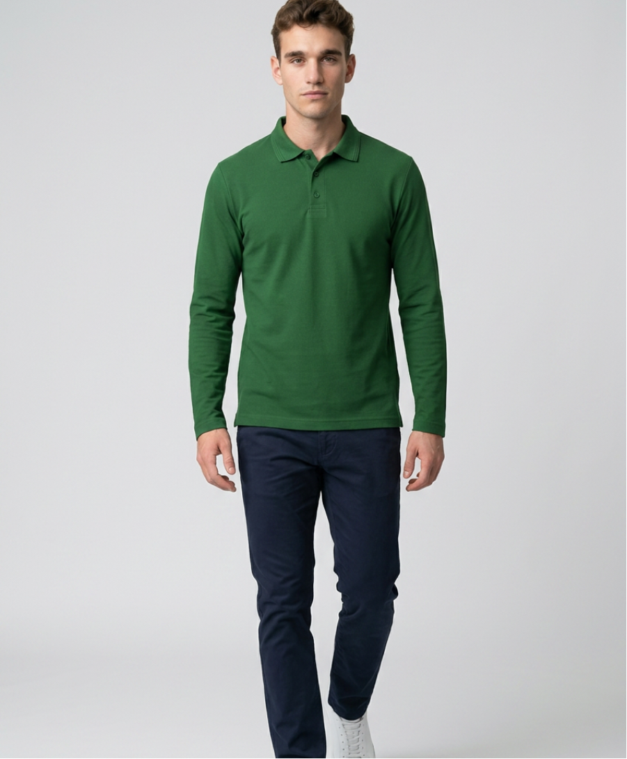 Polosärk meestele „Pique Polo LS" 221