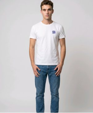 Šiaulių universitetinės gimnazijos unisex marškinėliai su logo „Paint“ P73