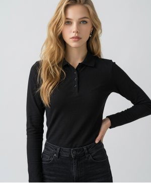 Sieviešu polo krekls "Pique Polo LS" 231