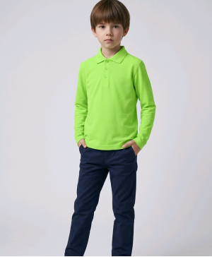 Skolas polo krekli bērniem "Pique Polo LS" 241