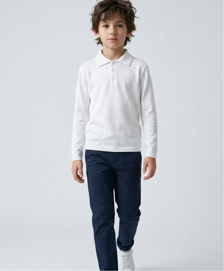 Kooli polo särgid lastele "Pique Polo LS" 241